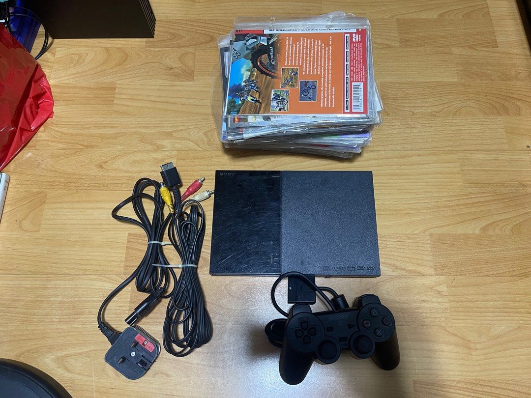 Ps2 Slim Modded SCPH90004 Region Free with games Playstation 262853058754689110