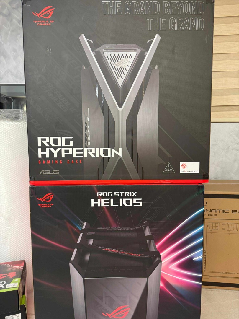 ROG Chassis Hyperion and Helios, Computers & Tech, Parts & Accessories ...