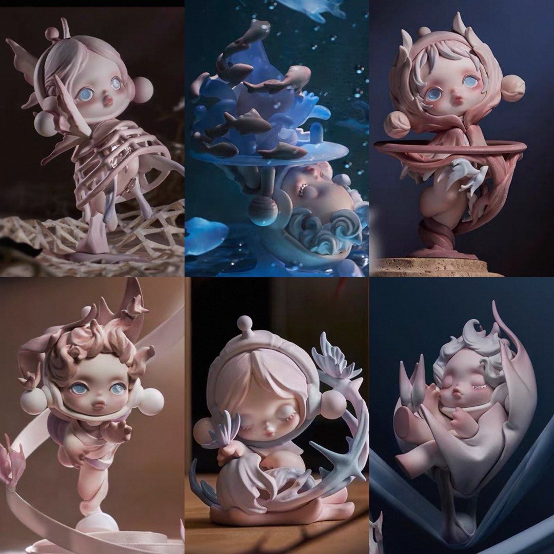 SKULLPANDA THE PARADOX SERIES FIGURINES POPMART / FULL SET