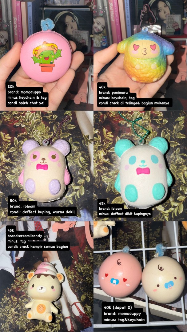 SQUISHY RARE, Toys & Collectibles, Permainan Papan & Kartu di Carousell