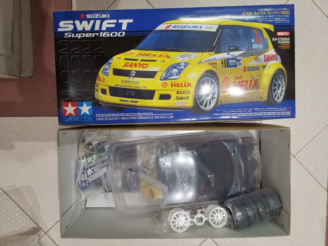 Tamiya rc brand new (Category: Gundam & Model Kits) located in Manila. Submitted by genesis11_21 (Listing ID 1375947437, Image 2). Description: All item brand new and unassemble, complete 58600 TT02 type s -( P9300) 57986 TT02 semi assem- (P6500) 58584 TT02 D - (P7950) 84409 TT02 R - SOLD SOLD 58649 NSU TT Jagermeister - (P5200) 58572 Volkswagen M06 - (P7500) 58614 Suzuki jimny - (P9000) 58679 Suzuki swift - (P7500) 58368 Suzuki swift 1600 - (P10