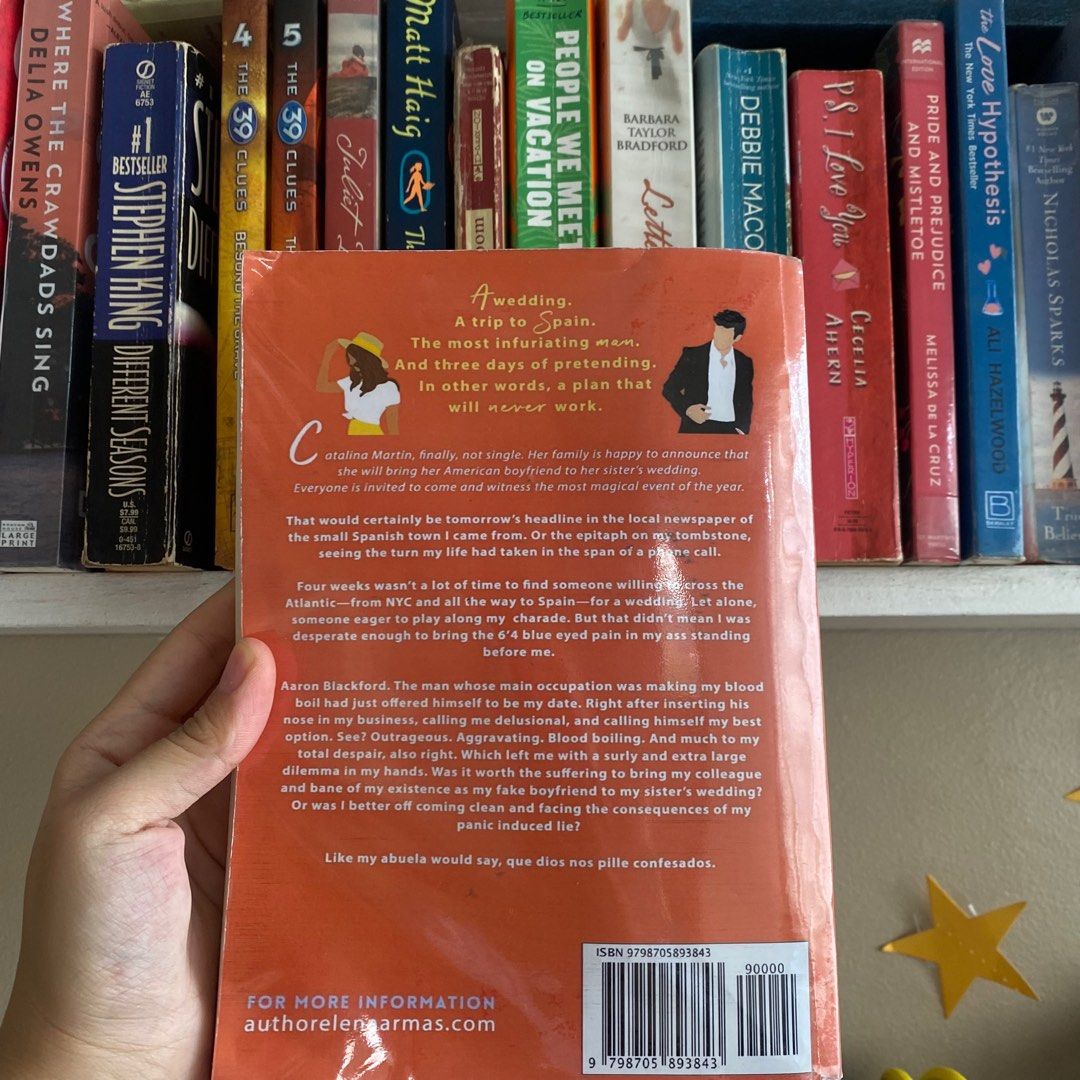 The Spanish Love Deception by Elena Armas (Category: Storybooks) located in Manila. Submitted by ysa236 (Listing ID 1375855352, Image 2). Description: Selling The Spanish Love Deception by Elena Armas. Bought it online as a reprint for ₱258. There are a few annotations like underlines, but not too many. Still in good condition—pages are good as new! Price is negotiable, feel free to message me. Perfect for romance lovers looking for a fun, slow-b