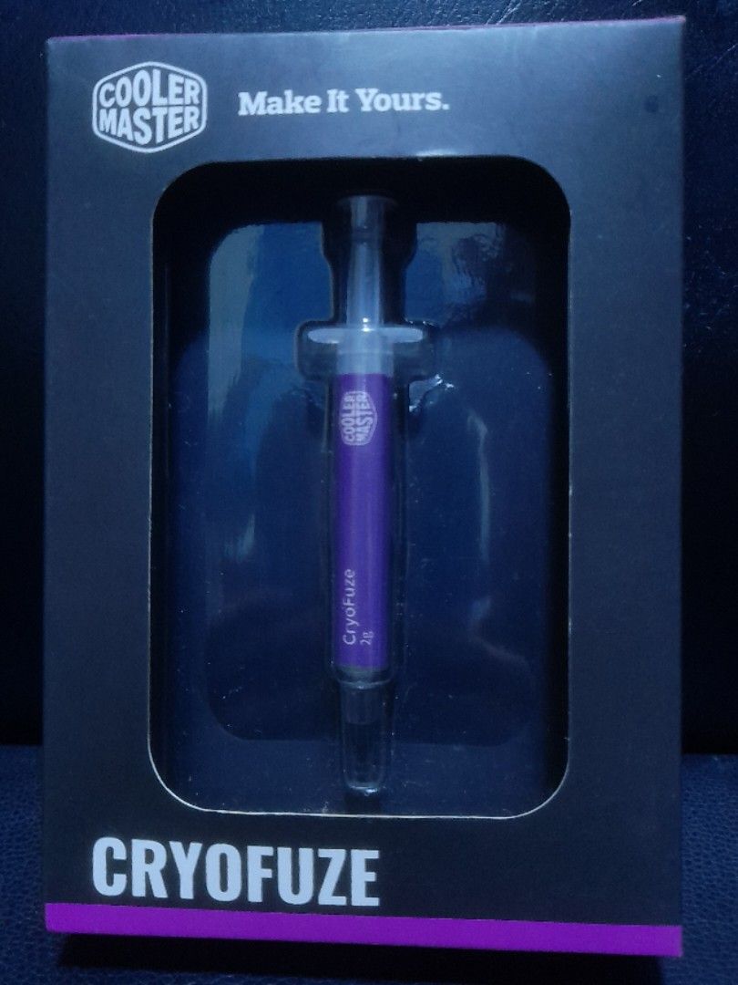 thermal paste (Category: Other Accessories) located in Malabon City. Submitted by jundc21 (Listing ID 1375968521, Image 1). Description: v1 - 250 kryonaut - 350 cryofuze - 700.