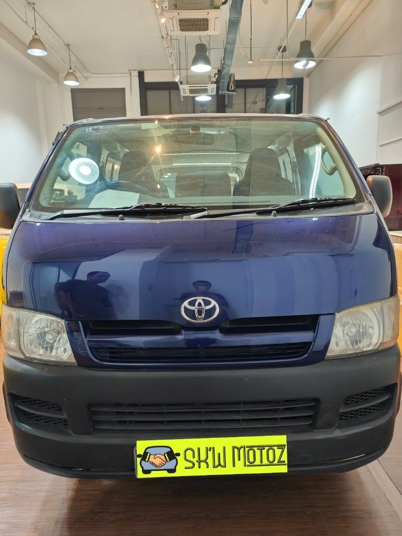 Toyota Hiace (5DR) Ready For Rental (Manual-Diesel)628726855462431115
