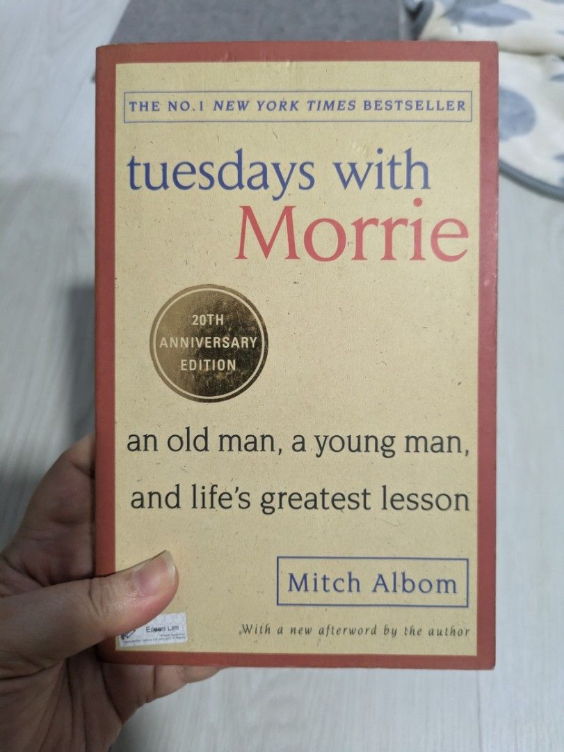 Tuesdays with Morrie by Mitch Albom, Hobbies & Toys, Books & Magazines ...
