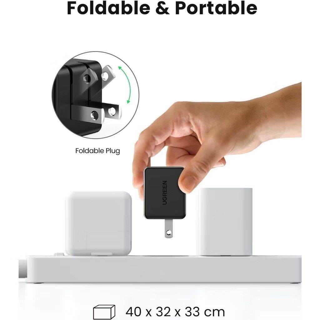 UGREEN 25W USB C TYPE-C SET FAST CHARGER ADAPTER WITH CHARGING CABLE FOR ANDROID IPHONE AND TABLET (Category: Chargers & Cables) located in Manila. Submitted by guerle (Listing ID 1376003596, Image 3). Description: .
