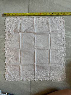 兩件順豐包郵🇯🇵vintage pink embroidery scarf 日本中古刺繡方巾64199751229698110