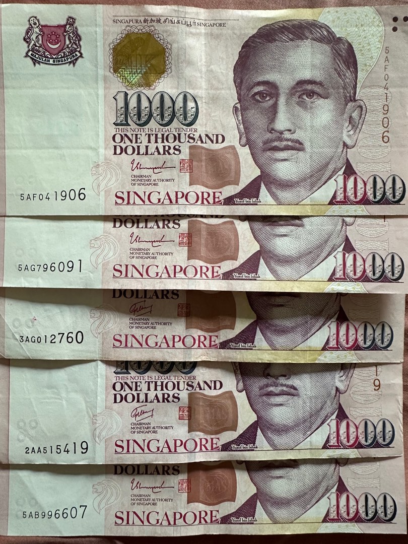 $1000 note, Hobbies & Toys, Memorabilia & Collectibles, Currency on ...