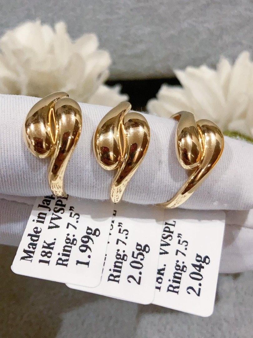 18K japan Teardrop Ring (Category: Rings) located in Manila. Submitted by shaineofpreciousjewelshop (Listing ID 1376166923, Image 2). Description: .