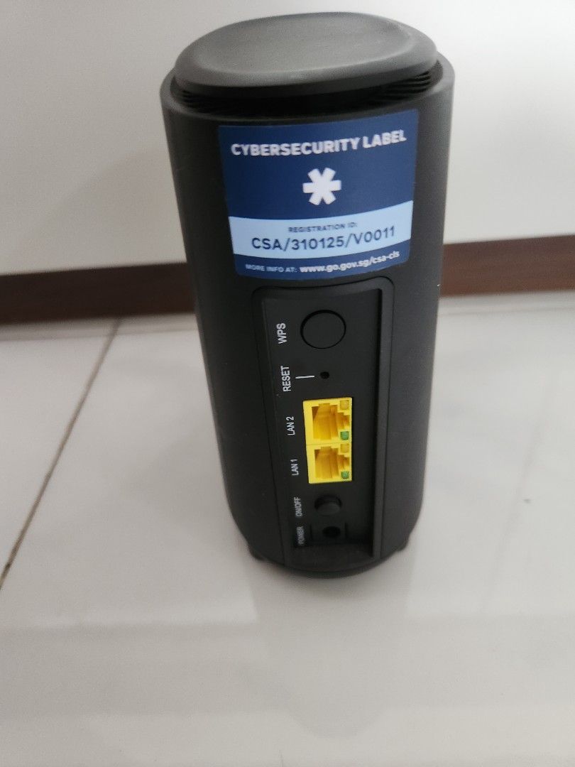 SingTel Wifi 6 Mesh Extenders x 2 (with Box, Cables & User Manual) (Category: Office & Business Technology) located in Singapore. Submitted by hana14sg (Listing ID 1376102547, Image 3). Description: 1 Pair of SingTel Wifi 6 AP5690W Mesh Extenders (complete with Box, Cables & User Manual). Changed my broadband plan to Starhub so am no longer using my Singtel wifi mesh..