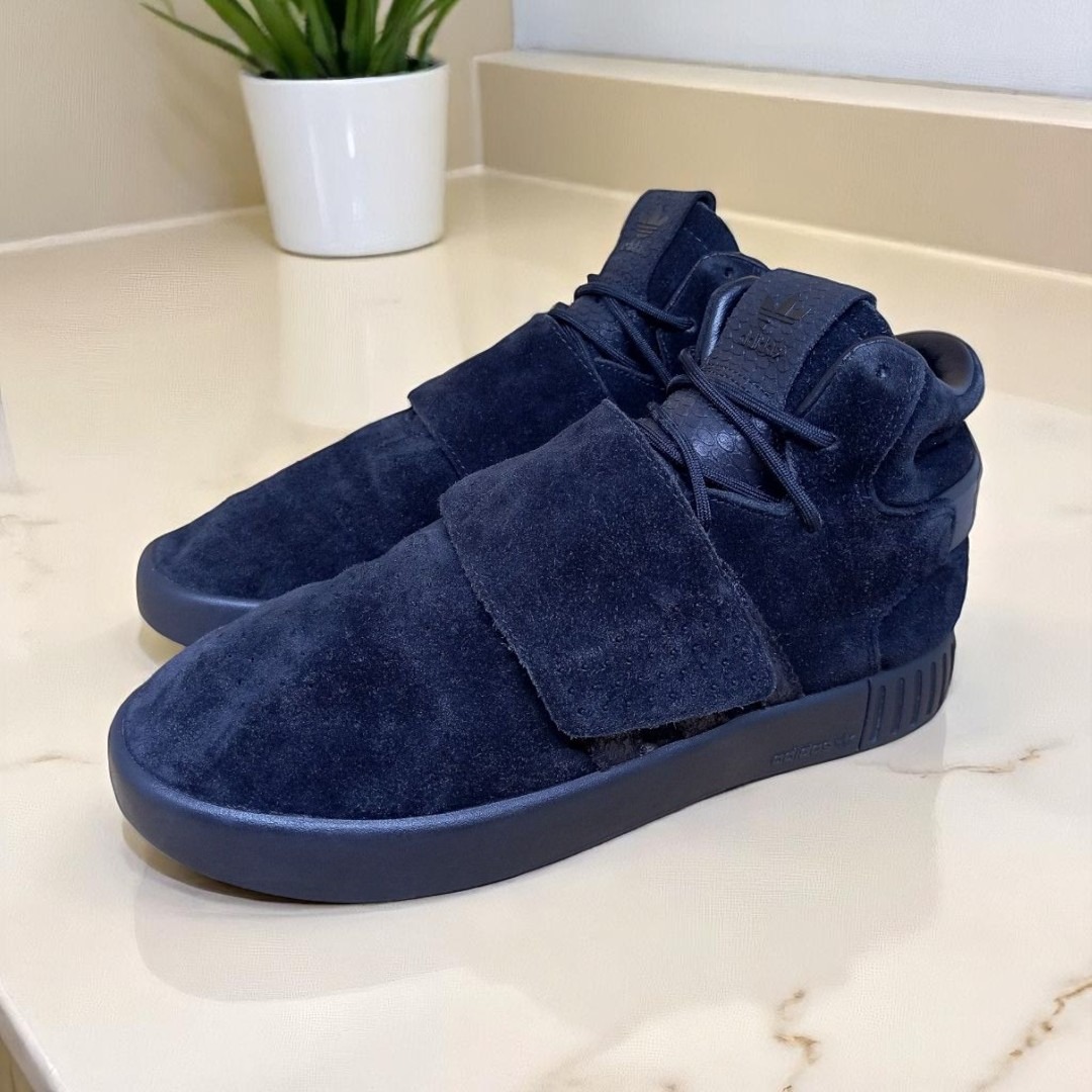 ADIDAS TUBULAR INVADER BLACK [A8-127] (SEPATU SHOES) SECOND,  THRIFT, BEKAS, PRELOVED, USED FImwZ64Mzx