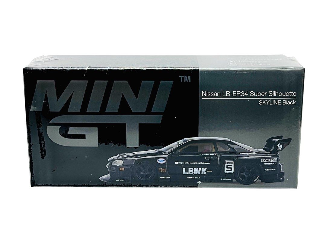 ☆希少☆ MINI GT LB-ER34 SKYLINE IMX2024 限定品 Jual Mini GT (IMX 2025