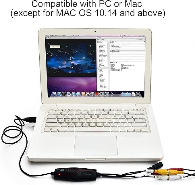 🌟 SG READY STOCK 🌟2456) DIGITNOW Video Capture Converter, VHS to DVD Capture Analog Video to Digital for Mac or Windows 10 PC62863060356866112