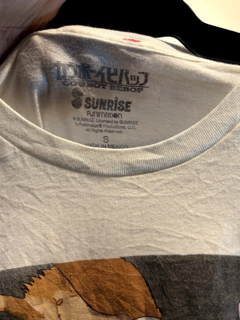 Anime Shirt Cowboy Bebop (Category: Tshirts & Polo Shirts ) located in Los Banos. Submitted by ayeeeel (Listing ID 1376186876, Image 3). Description: Anime Shirt Cowboy Bebop SIZE : Small COLOR RATE : 9.5 / 10 CONDITION : LIKE NEW CONDITION ISSUE : Minimal Crack Print kita nmn sa picture Note : PWEDE TUMAWAD WAGLANG SOBRA Price + SF Payment : Gcash Shipping : Jnt LOCATION : LOSBAÑOS LAGUNA.