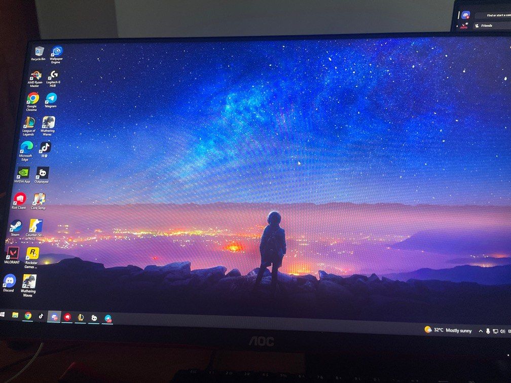AOC 240HZ 24G2Z monitor (Category: Desktops) located in Singapore. Submitted by direxd (Listing ID 1376093643, Image 1). Description: Selling AOC 24GC 23.8, 240hz Monitor still under warranty bought it last year 2024 comes with box and accessories Able to nego .