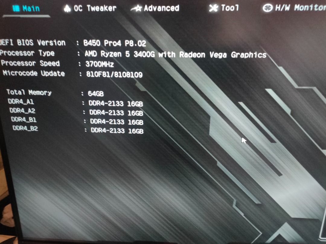 ASRock B450 Pro4 Motherboard62853055189121112