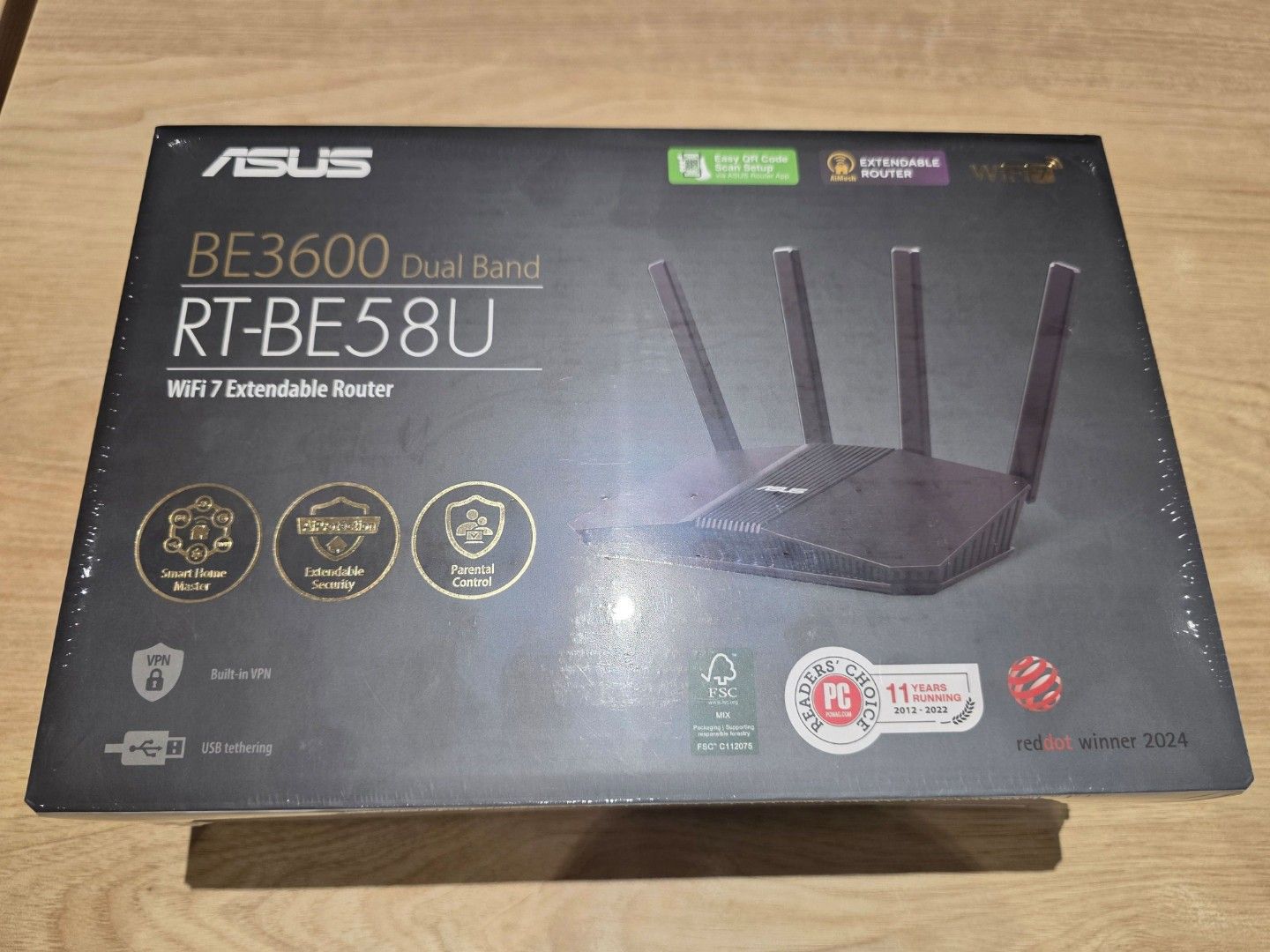 ASUS RT-BE58U Dual Band WiFi 7 Router628630848053791114