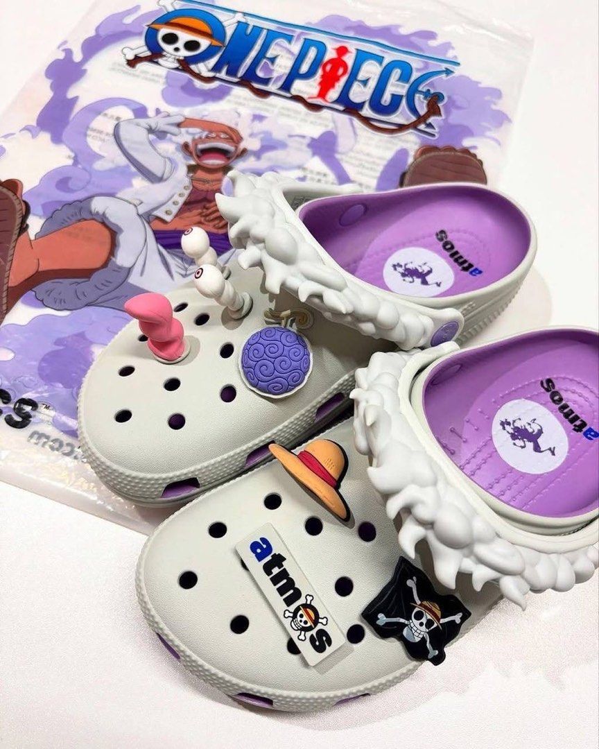 ONE PIECE x atmos x Crocs Gear 5　27cm Crocs Classic Clog ONE PIECE x atmos Luffy Gear 5 Men's