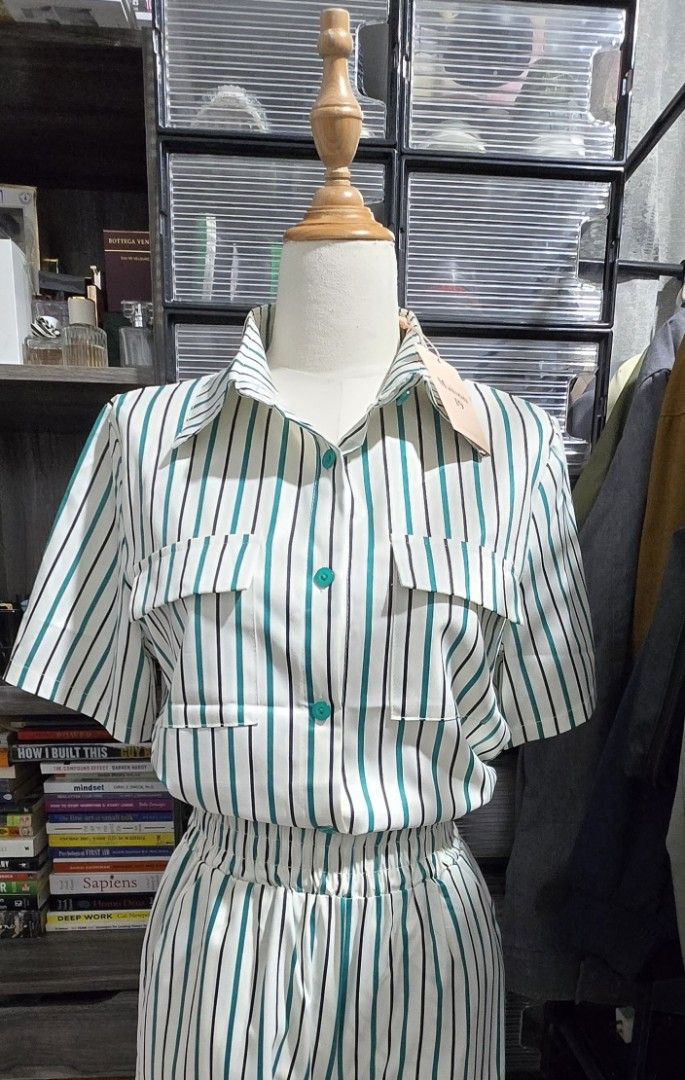 BKK Terno Coordinates (Category: Sets or Coordinates) located in Manila. Submitted by cwknds (Listing ID 1376177207, Image 1). Description: BKK Terno Coordinates Top and Pants I personally bought this in Thailand. Small - Medium.