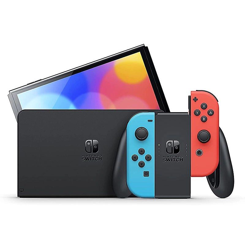 [BNIB] Nintendo Switch OLED Neon Blue/Red628530591377951125