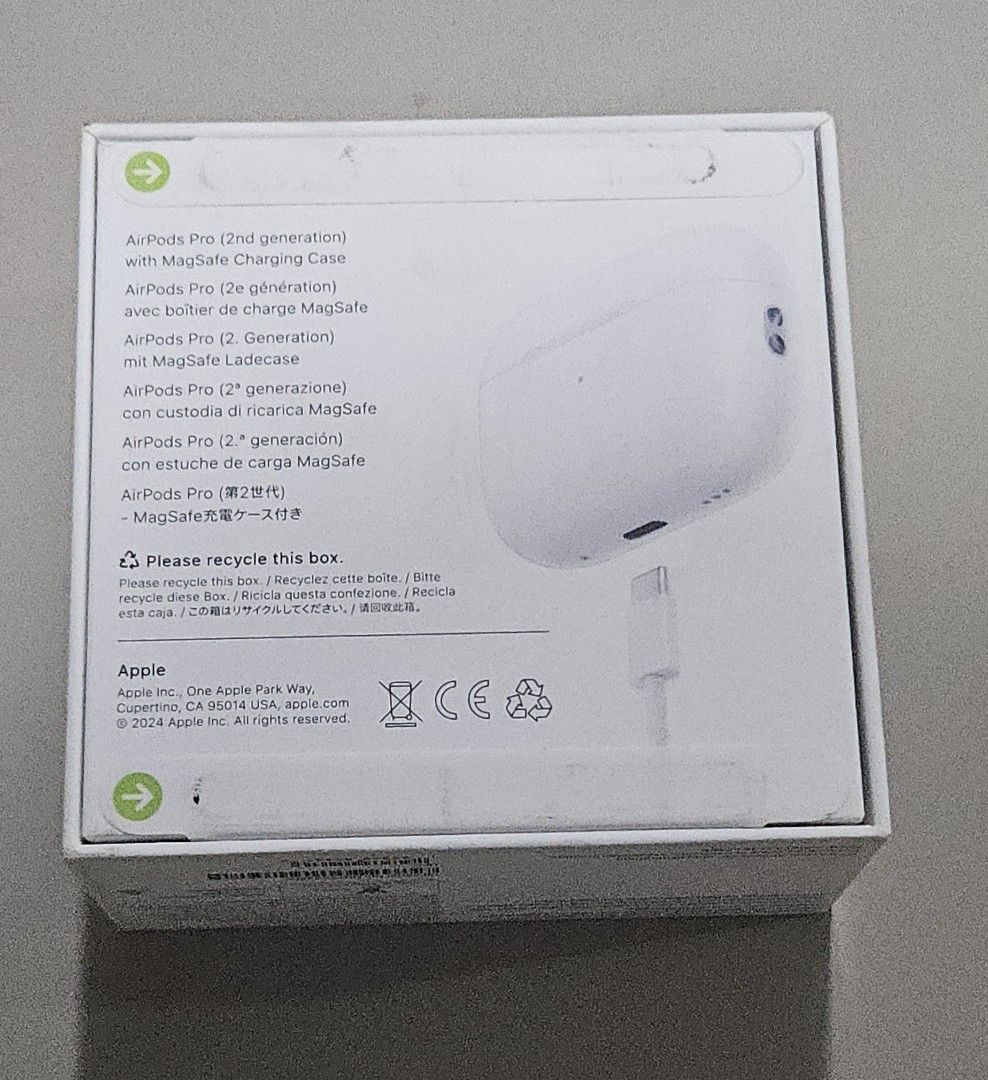 BNIB Sealed Apple Airpods Pro Gen 2 USB-C Non Activated62863062221186111