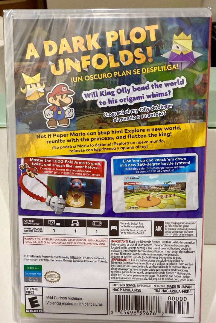 Brand New - Paper Mario Origami King62863060837633111