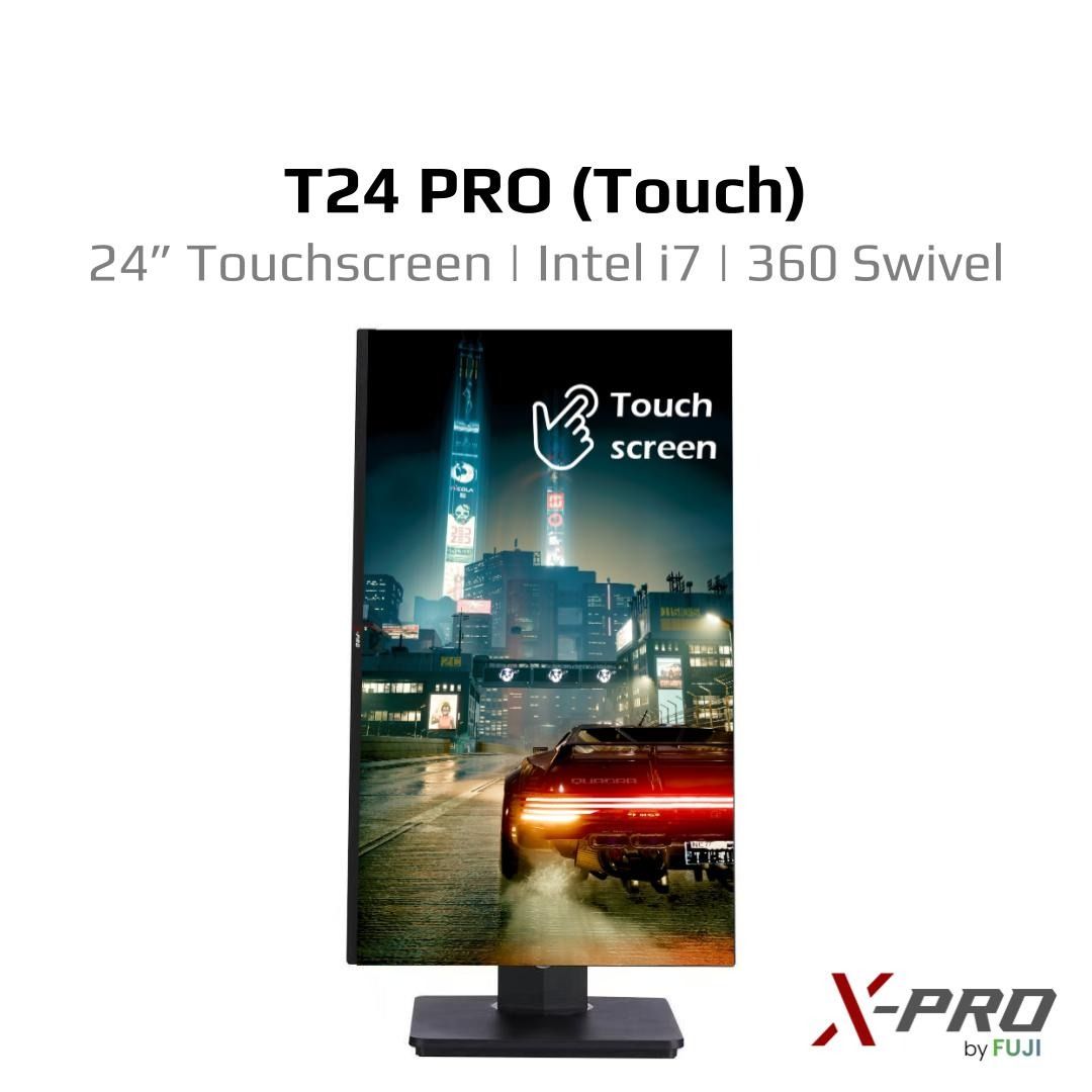 Brand New XPro All In One PC - T24 PRO - 360 Swivel + Touchscreen Function  - 24 Inch - Intel i7 PC - Win 11 + Free MS Office - Best Seller - New Set In Box - SG Brand!62863085095298112