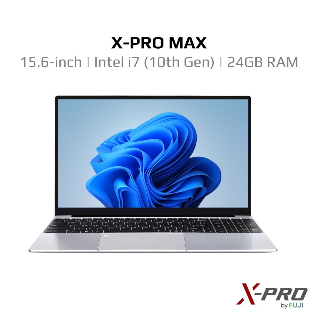 Brand New XPro Max 15.6" Intel i7 Laptop - 10th Gen -  Up to 512GB SSD + 24GB RAM - Latest Trendy Design - Win 11 + Free MS Office  - Local SG Brand -  New Set In Box - Fast Speed i7 Laptop !62863110567937111
