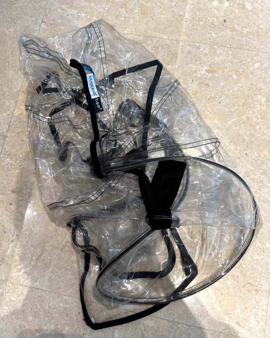 Bugaboo Bee 3 Rain Cover (Category: Other Babies Going Out Needs) located in Singapore. Submitted by wilby18 (Listing ID 1376058943, Image 1). Description: Selling a Bugaboo Bee 3 Rain Cover. Has a cute window opening in front. I found it very useful whether for use locally (to shield your kid from the rain) or overseas (to keep the wind out so that your kid is warm)..