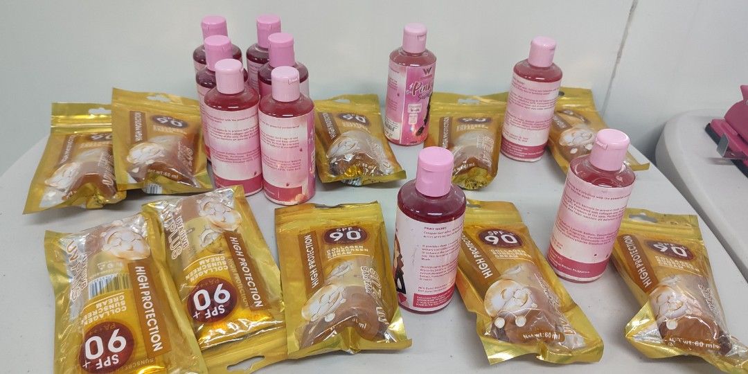 Bundle sunscreen plus fem wash (Category: Face Care) located in Baguio. Submitted by mycoboutique (Listing ID 1376185897, Image 1). Description: .