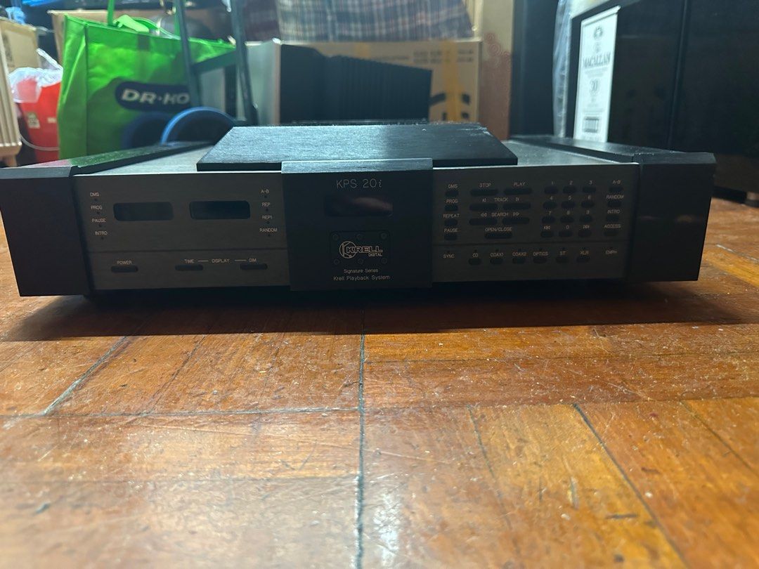 CD機美国（奇力）KRELL+KPS+20i+CD机++这款机子它的产品声音特点是节奏明快，分析力强奇力巅峰期的佳品！机子成色如图+成色很不错,  徵收- Carousell