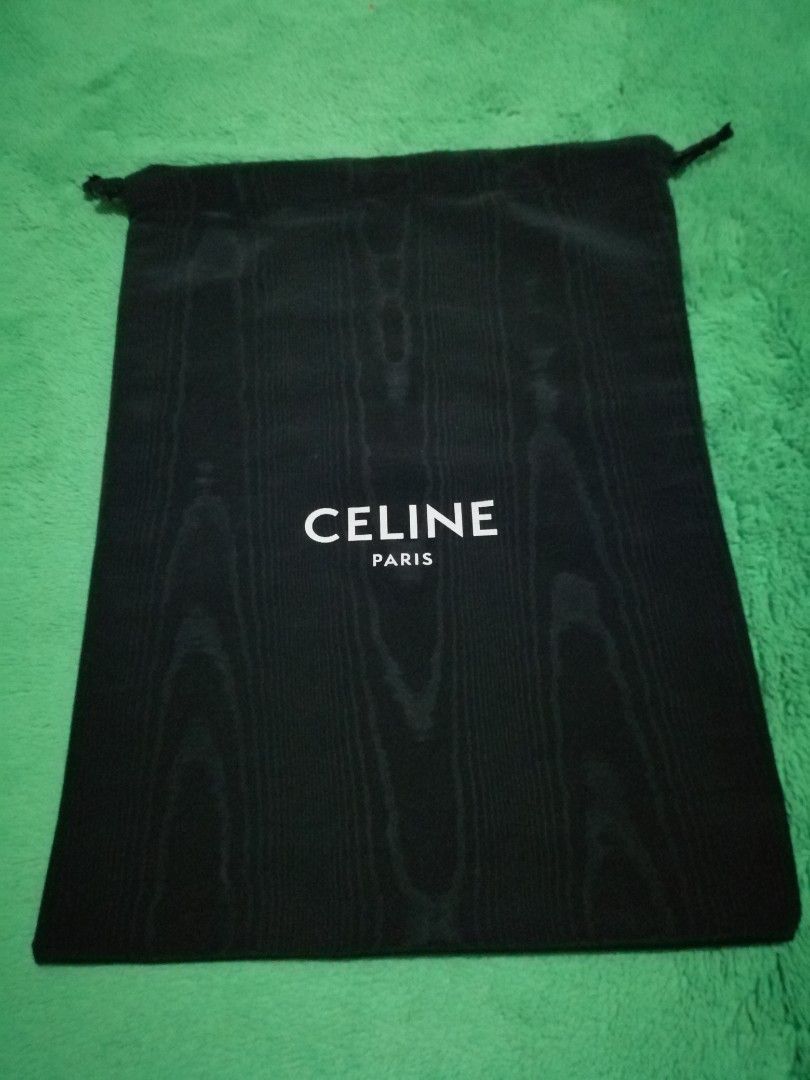 CELINE DUSTBAG(W-15" X H-21") (Category: Luxury Bags & Wallets) located in Iligan City. Submitted by RL_Collections (Listing ID 1376056884, Image 1). Description: *excellent condition *color rate:10/10 *size:pls refer to last picture *clean & ready to use.