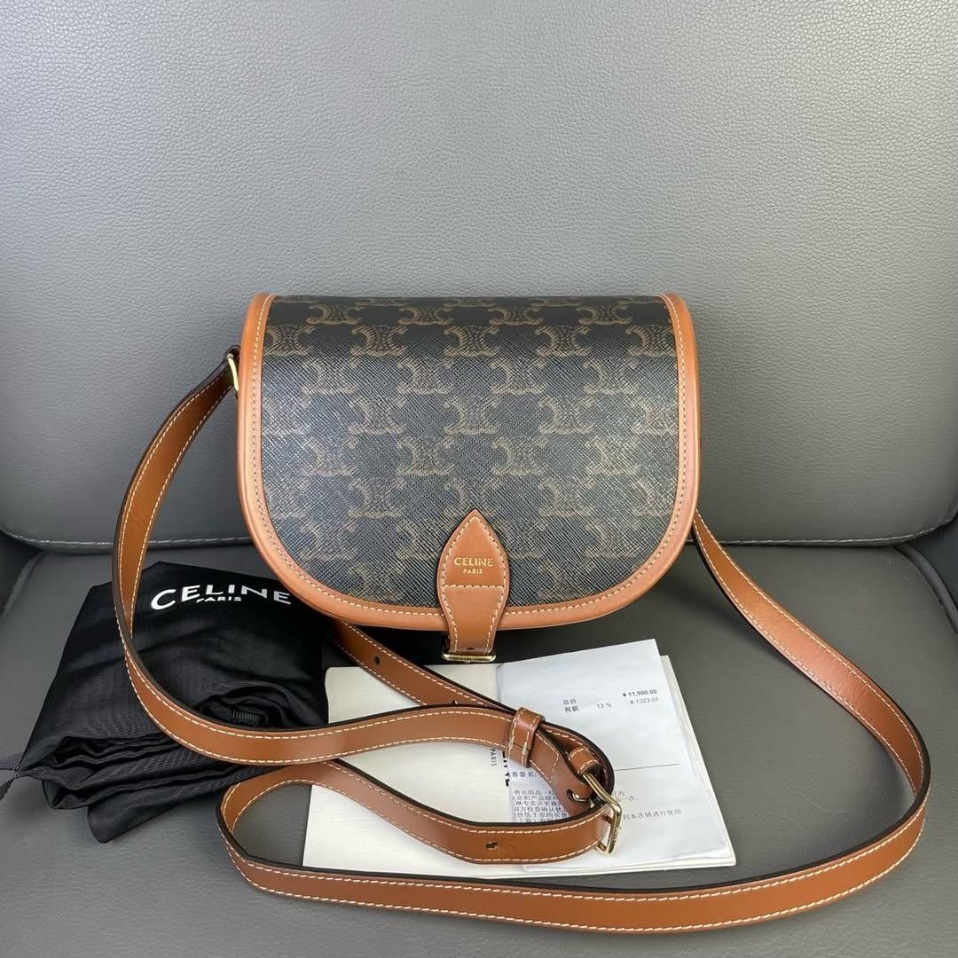 Crossbody Bag Folco Celine Promo Celine Folco Cuir Triomphe Smooth