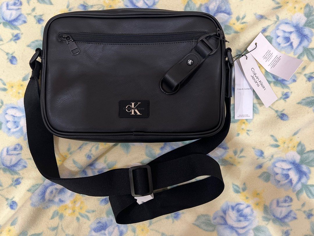 CK Sling Bag (Category: Sling Bags) located in Makati City. Submitted by findingkat (Listing ID 1376195243, Image 1). Description: CK Sling Bag Original from UK Complete with tags RFS: Not my style .