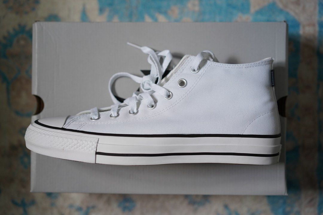 Converse Ctas Pro Mid White Converse CTAS Pro Mid Shoe