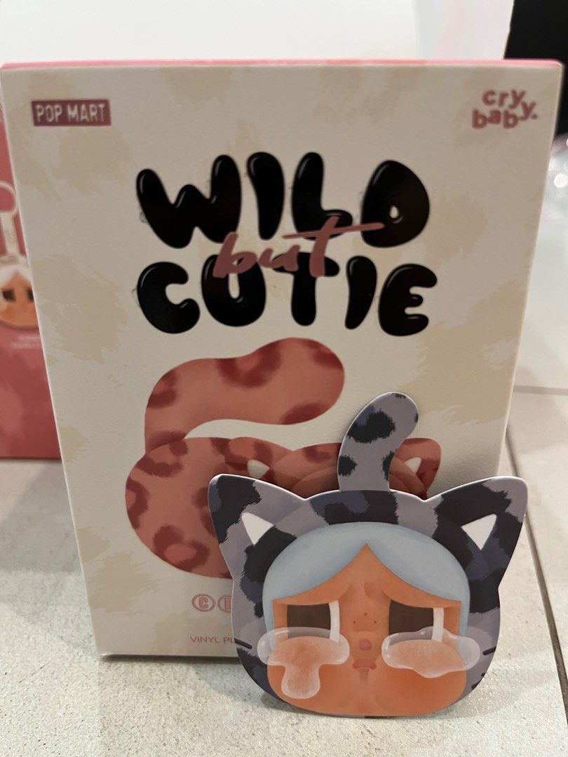 crybaby 新作　denim cutie Crybaby Wild but Cutie Vinyl Plush Pendant Series Denim