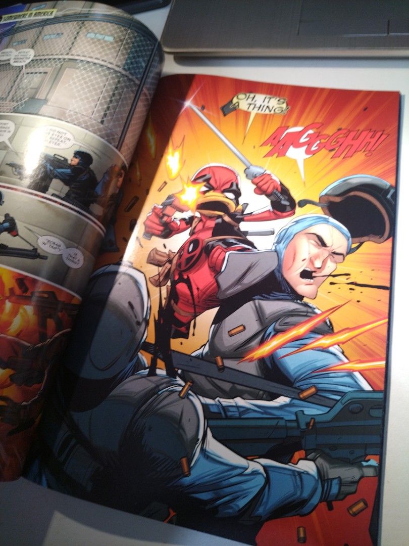 Deadpool the Duck [#1-5] | Marvel Comics Trade Paperback (Category: Comics & Manga) located in Quezon City. Submitted by sikeolog (Listing ID 1376026308, Image 3). Description: Collects Deadpool the Duck #1-5 RFS: change of interest MOP: GCash.