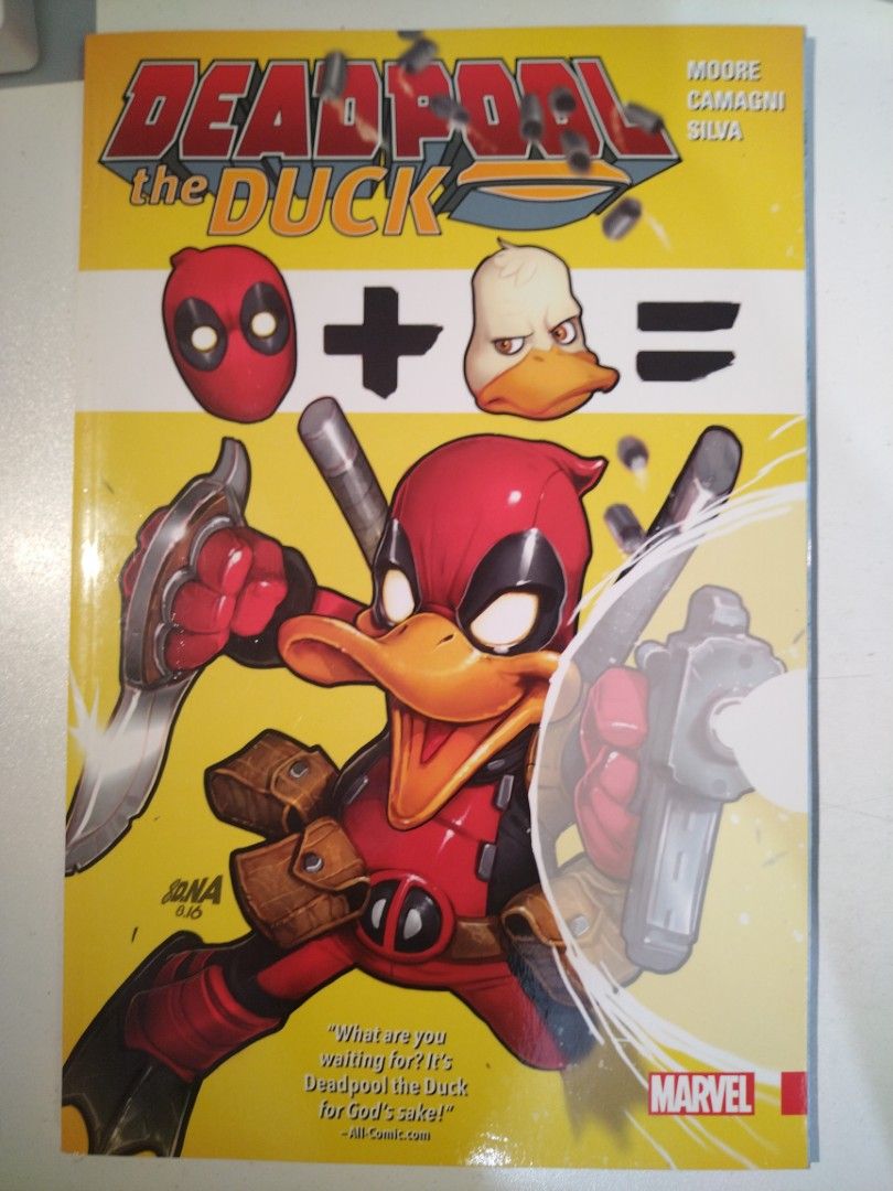 Deadpool the Duck [#1-5] | Marvel Comics Trade Paperback (Category: Comics & Manga) located in Quezon City. Submitted by sikeolog (Listing ID 1376026308, Image 1). Description: Collects Deadpool the Duck #1-5 RFS: change of interest MOP: GCash.
