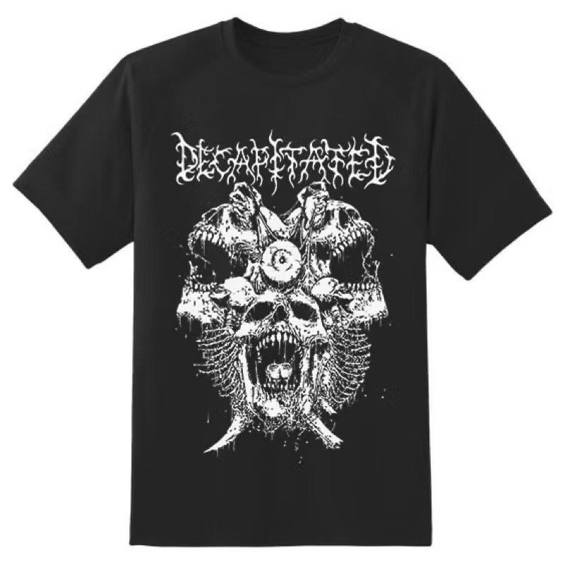 DECAPITATED BAND SHIRTS (Category: Tshirts & Polo Shirts ) located in Iloilo. Submitted by bandmerchiloilo (Listing ID 1376048150, Image 2). Description: PRODUCT DESCRIPTION : - % 100 Premium Cotton - Short Sleeve - Unisex T-Shirt. Suitable for ladies and gentlemen. - Available size XS to 3XL - DTF Print WASHING INSTRUCTION : - Hand wash or machine wash can be. - Do not iron on print Payment Method (Payment 1st Policy) - Gcash - Bank Transfer Shi