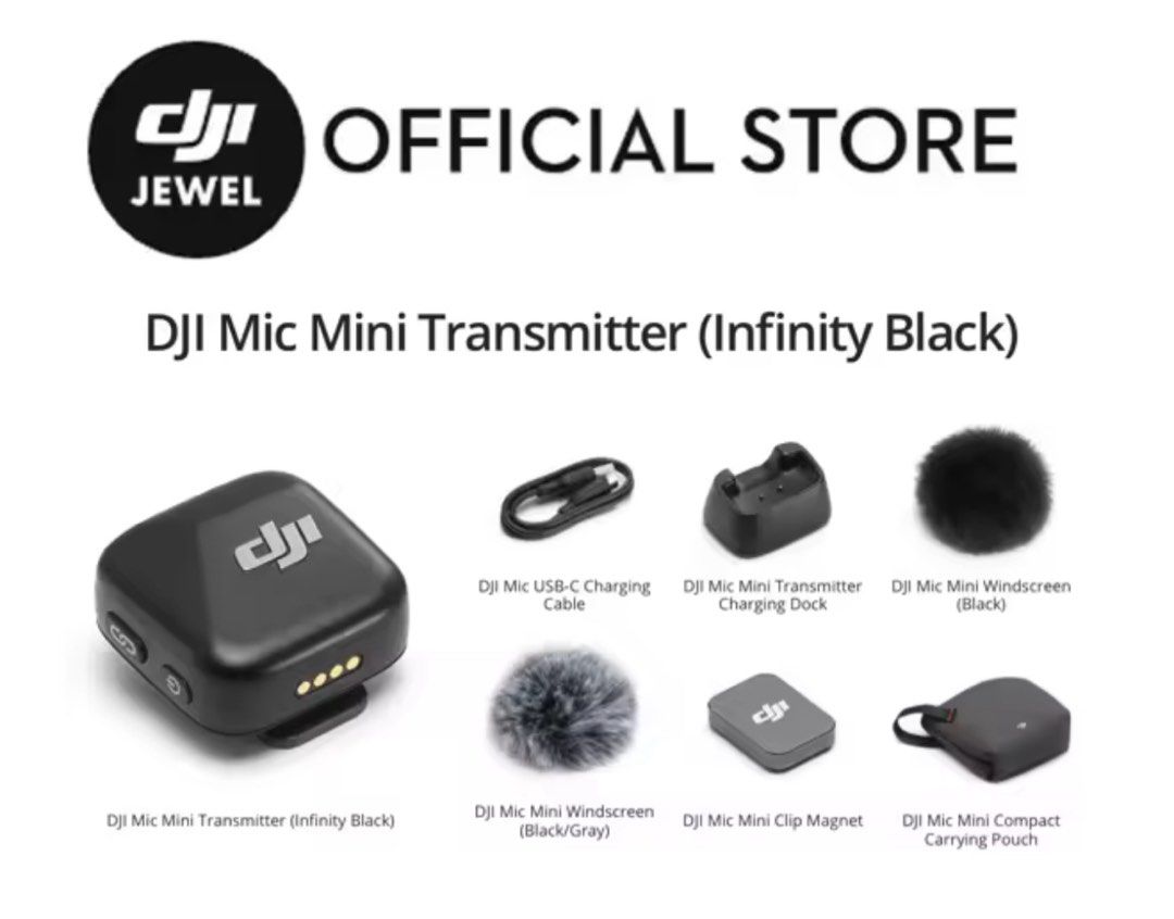 DJI Mic Mini (Infinity Black)628630618725151122