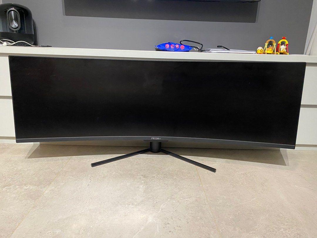 Faulty Prism + PRX490 Curved LCD Monitor for Sale as Spare Parts628631106146591128