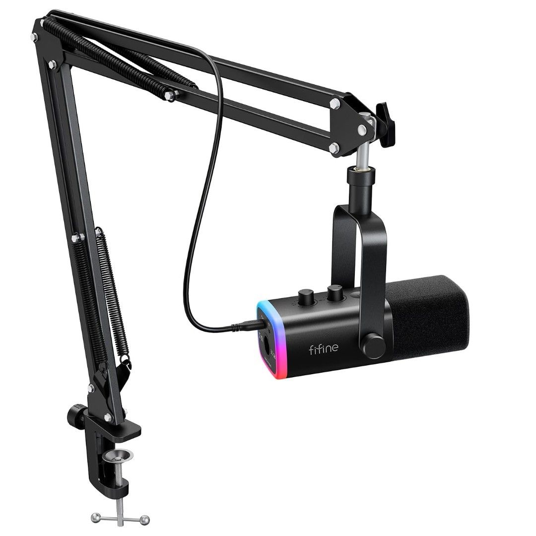 Fifine Microphone with Boom Arm62863111120130117
