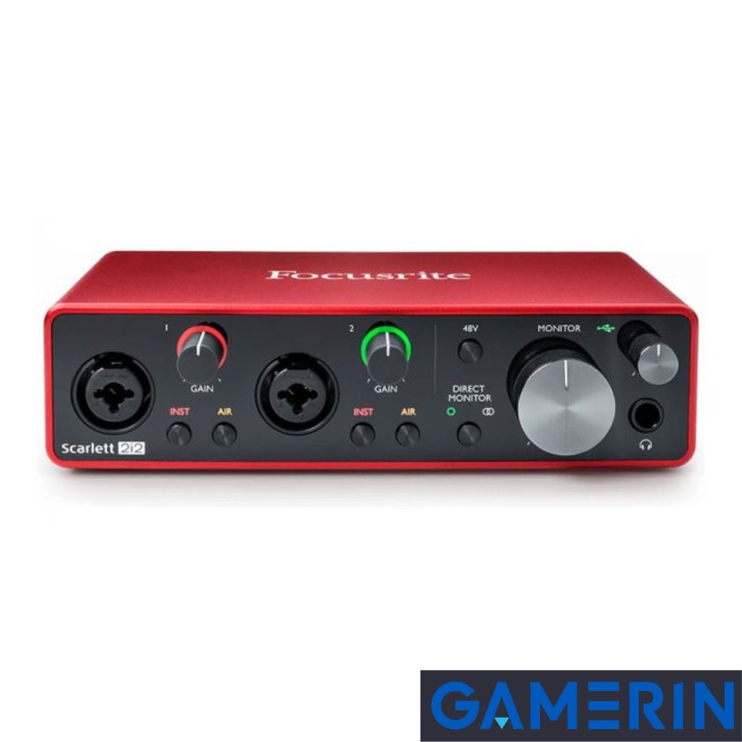 (Free Shipping) Focusrite Scarlett 2i2 3rd Gen Audio Interface62863111086594118
