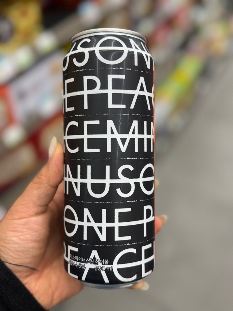 ビール・発泡酒 PEACEMINUSONE HIGHBALL 500ml G-Dragon Highball