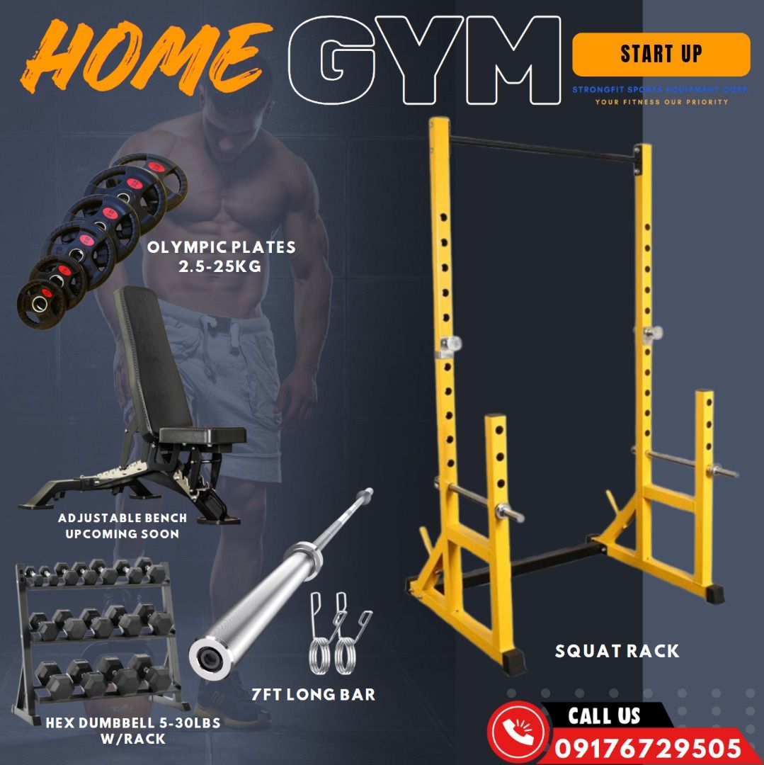 HOME GYM EQUIPMENT (Category: Other Sports Equipment and Supplies) located in Cavite. Submitted by ssecsports26131 (Listing ID 1376025224, Image 2). Description: Transform any corner of your home into your personal fitness arena. Our compact yet powerful equipment gives you the full gym experience—no commute, no crowds, and total convenience.