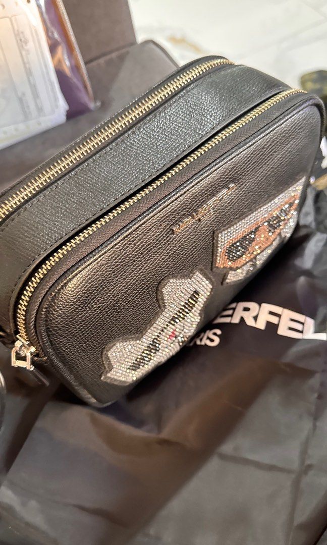 Karl Lagerfeld (Category: Cross-body Bags) located in Antipolo. Submitted by d3lbart (Listing ID 1376033630, Image 1). Description: Almost new Comes with all the tags Once twice only.
