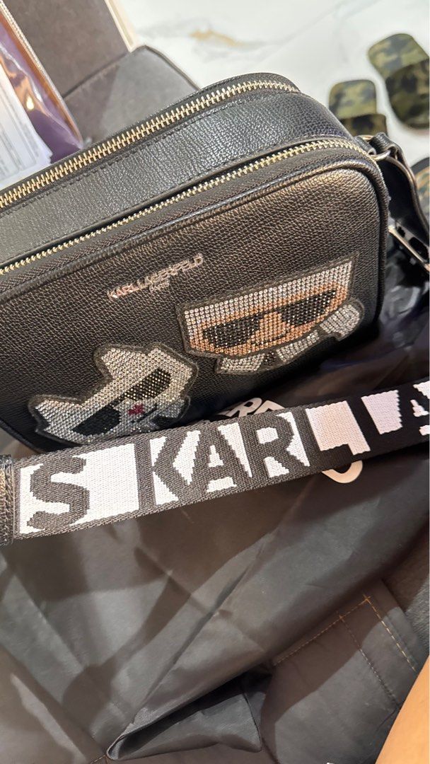 Karl Lagerfeld (Category: Cross-body Bags) located in Antipolo. Submitted by d3lbart (Listing ID 1376033630, Image 3). Description: Almost new Comes with all the tags Once twice only.