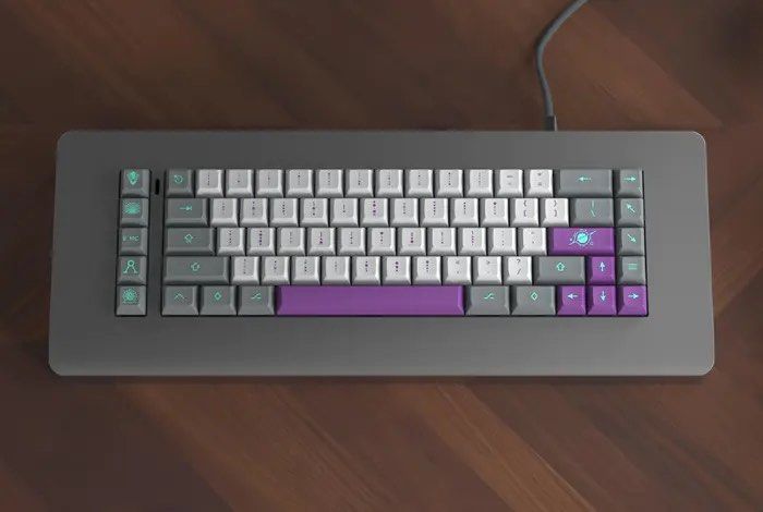 KAT Hyperfuse Keycaps with Add Ons (Category: Computer Keyboard) located in Singapore. Submitted by wssyyy (Listing ID 1376061845, Image 2). Description: Genuine KAT Hyperfuse keycaps set bought for over $200 from zfrontier during the groupbuy stage. Includes alphas, icon modifiers, purple icon accents, teal icon accents, and novelties (see the pictures for what it includes). Same colourway as GMK Hyperfuse but made of PBT and is in KAT profile w