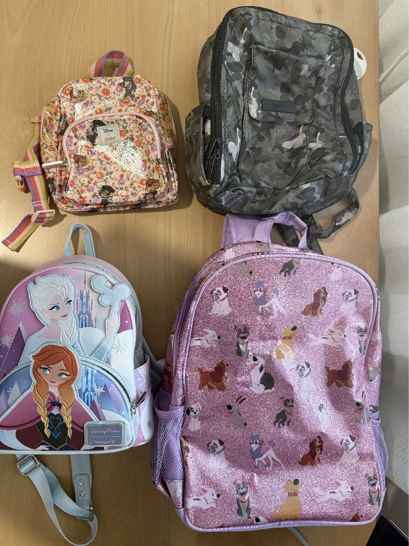 Kids bags (Category: Babies & Kids Fashion) located in Paranaque City. Submitted by achuas (Listing ID 1376082453, Image 1). Description: 1k each Jungle book cath hidson sold Elsa sold.