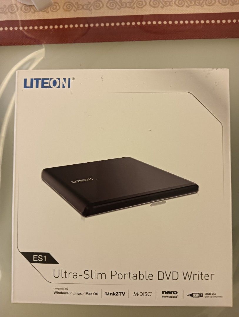 Liteon Ultra Slim Portable DVD Writer628631106954271124